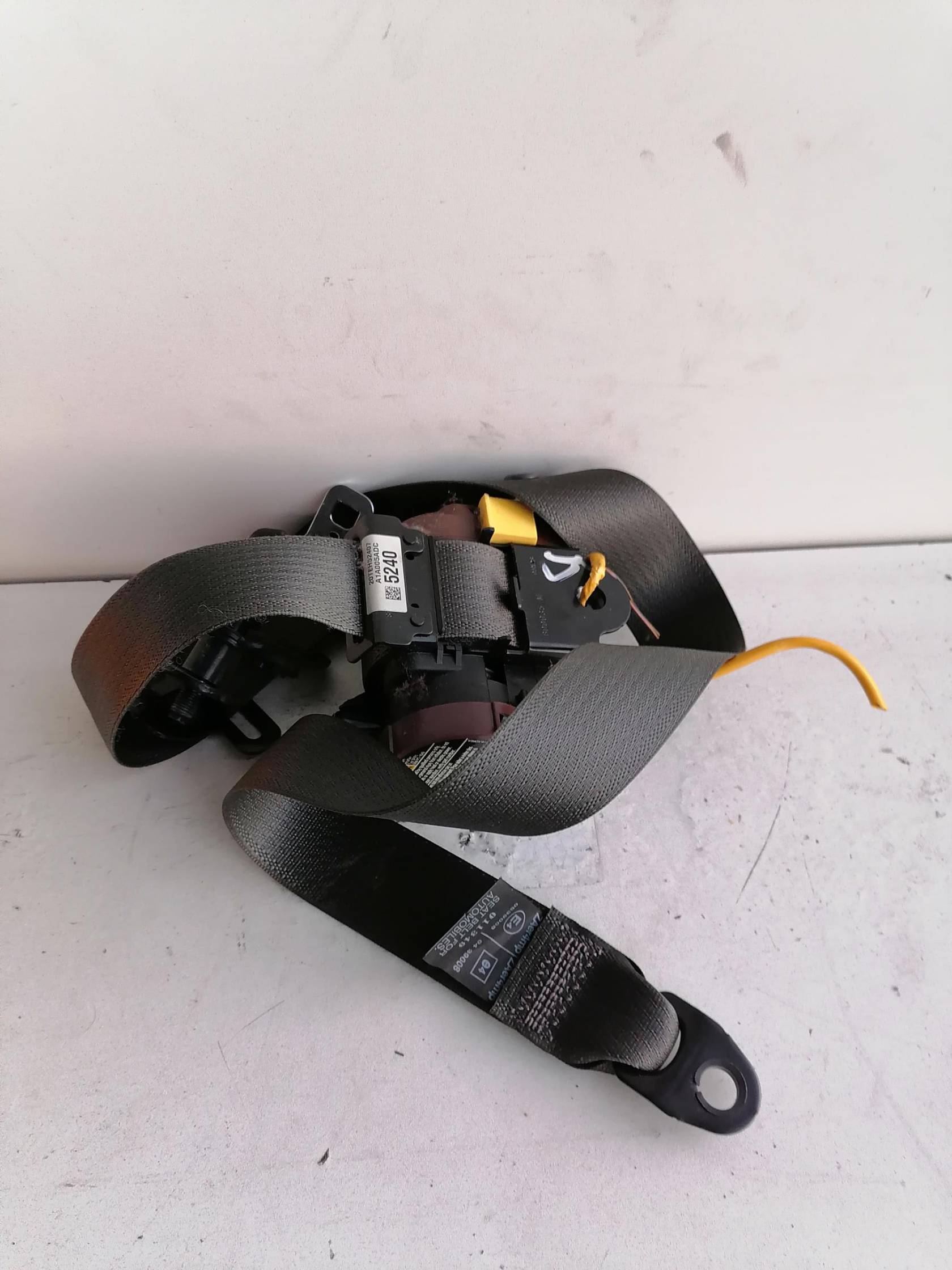 Cintura di sicurezza ant. dx.